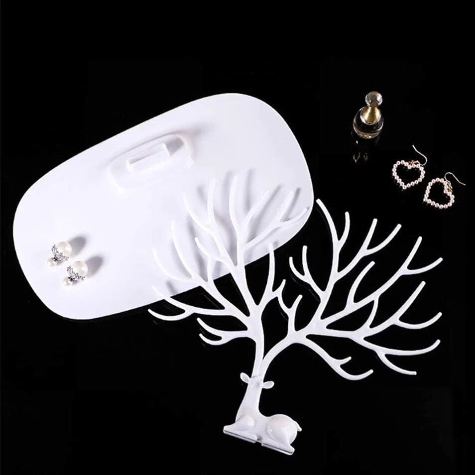 Deer Antlers Jewelry Organizer, Hanging Jewelry Organizer, Tree Stand Earrings Holder Deer Antlers Jewelry Organizer, Hanging Jewelry Organizer, Tree Stand Earrings Holder